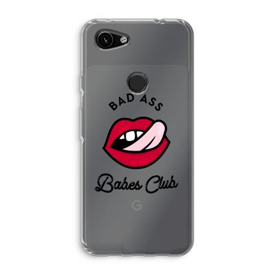 Badass Babes Club: Google Pixel 3a Transparant Hoesje