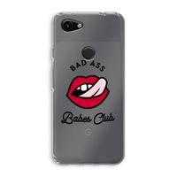 Badass Babes Club: Google Pixel 3a Transparant Hoesje