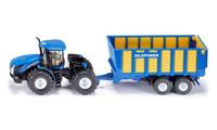 Siku 1947 new holland met silagewagen