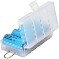 Soshine SBC-027 Batterijbox Aantal cellen: 4 CR123A, 16340 (l x b x h) 73 x 41 x 22 mm