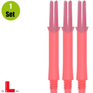 L-Style L-Shaft Locked Straight - Clear Rood - 260