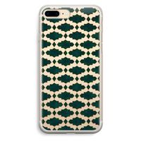 Moroccan tiles: iPhone 7 Plus Transparant Hoesje