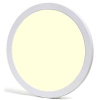 LED Downlight Pro - Rond 30W Warm Wit 3000K - Inbouw/Opbouw - Mat Wit