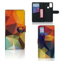 Alcatel 1S (2021) | Book Case | Polygon Color