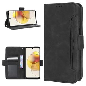 Cardholder Series Motorola Moto G73 Portemonnee Hoesje - Zwart