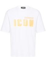 DSQUARED2 t-shirt en coton à imprimé Icon - Blanc - thumbnail