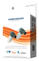 Hirschmann IEC (coax kabel) connectoren set van 2 - thumbnail