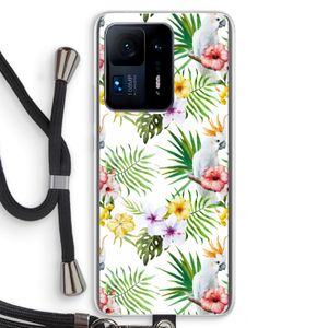 Gele kuif: Xiaomi Mi Mix 4 Transparant Hoesje met koord