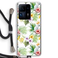 Gele kuif: Xiaomi Mi Mix 4 Transparant Hoesje met koord