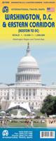 Wegenkaart - landkaart - Stadsplattegrond Washington D.C. & eastern corridor | ITMB