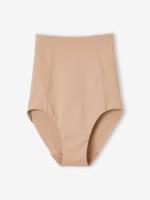 Naadloze taillehoge postpartum-shapewear broek beige