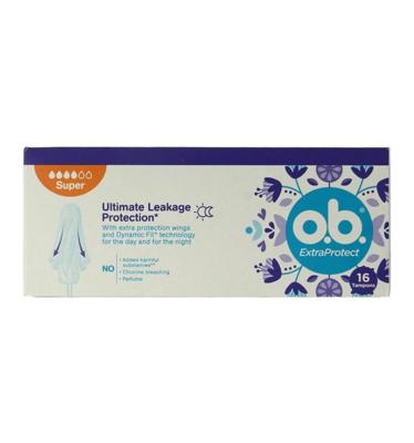 Tampons extra protect super