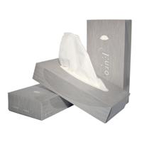 Facial tissues Euro Products 2-laags 100 vel wit 140040