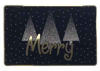Unique Living placemat jolly xmas 30x45cm dessin 1