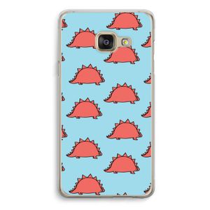 Dinosawrr: Samsung A3 (2017) Transparant Hoesje