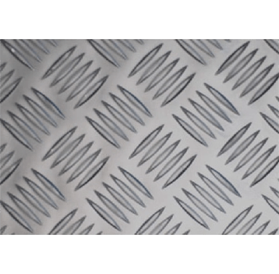 Aluminium traanplaat 3x4,5 mm - per m² Aluminium traanplaat 3x4,5 mm - per m²