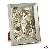 Fotolijsten Gift Decor Zilverkleurig Glas Plastic (6 Stuks)