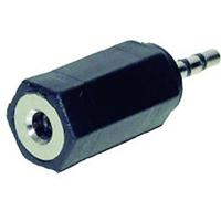 TRU COMPONENTS Jackplug-adapter Jackplug male 2,5 mm - Jackplug female 3,5 mm Stereo Aantal polen: 3 Inhoud: 1 stuk(s)