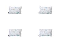 Sierkussen ca. 30x50 cm Donna azure canvas Eco plus natural outdoor finishing (4 stuks) Madison - Madison