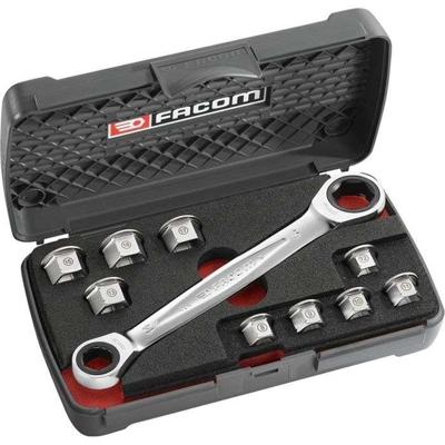FACOM Ratelsleutelset + 9 ringen