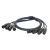 DAP DMX Multi 3-Pin 15m multikabel 4-voudig