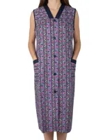 Ma Flodder schort - jasschort Purple Flower-2