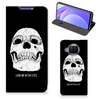 Mobiel BookCase Xiaomi Mi 10T Lite Skull Eyes