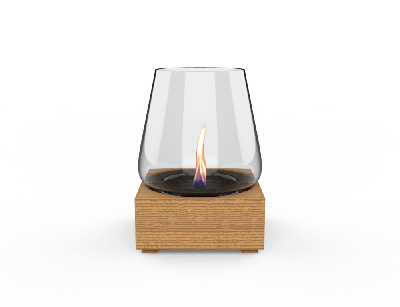 Tenderflame Poppy 17 Naturel Eiken Kaarsen Hout
