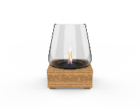 Tenderflame Poppy 17 Naturel Eiken Kaarsen Hout