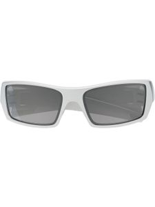 Oakley lunettes de soleil à plaque logo - Argent