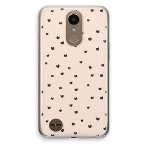 Kleine kattenkopjes: LG K10 (2017) Transparant Hoesje