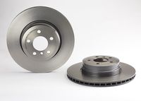 Remschijf COATED DISC LINE BREMBO, Remschijftype: Binnen geventileerd, u.a. für BMW