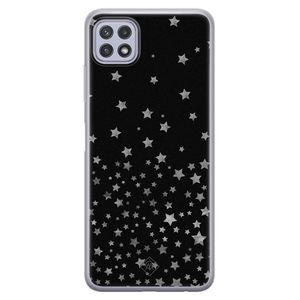 Samsung Galaxy A22 5G siliconen hoesje - Falling stars