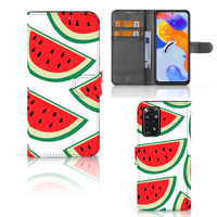 Xiaomi Redmi Note 11 Pro 5G/4G Book Cover Watermelons - thumbnail