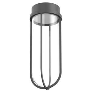 Flos In Vitro Outdoor plafondlamp Ø18 LED antraciet