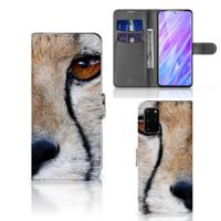 Samsung Galaxy S20 Plus | Telefoonhoesje | Met pasjeshouder | Cheetah