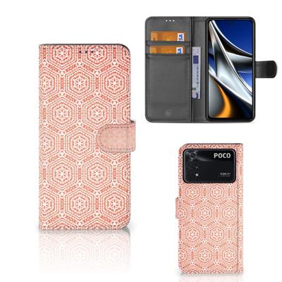 Xiaomi Poco X4 Pro 5G | Telefoon Hoesje | Pattern Orange