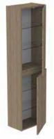 Thebalux Beat 2.0 Hoge kast Links 45x29x165 cm Sherwood