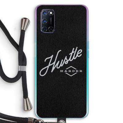 Hustle: Oppo A92 Transparant Hoesje met koord