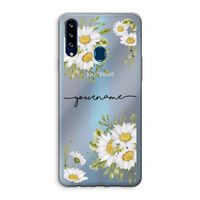 Daisies: Samsung Galaxy A20s Transparant Hoesje