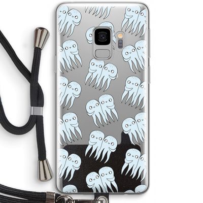 Octopussen: Samsung Galaxy S9 Transparant Hoesje met koord