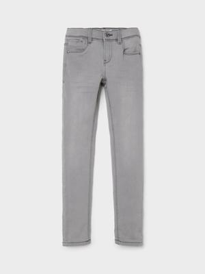 Name it winter jeans broek meisjes - medium grijs - skinny fit - NkfPolly