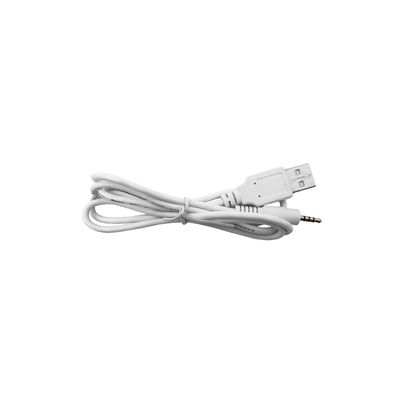 Aquasound Wipod usb-kabel met 2.1 mini-jack (wit) - wmc-usb-kabl