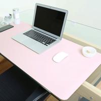 Multifunctionele Business dubbel zijdig PVC lederen muismat toetsenbord pad tabel mat computer bureau mat grootte: 80 x 40cm