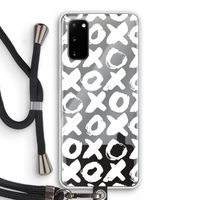 XOXO: Samsung Galaxy S20 Transparant Hoesje met koord