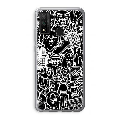 Vexx Black Mixtape: Huawei P Smart (2020) Transparant Hoesje