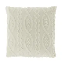 Unique Living kussen pleun 45x45cm dove white