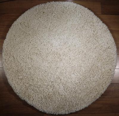 Hoogpolig Vloerkleed Shaggy Plus 903 Cream 120 cm Round