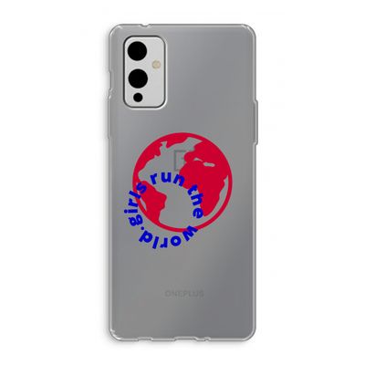 Run The World: OnePlus 9 Transparant Hoesje
