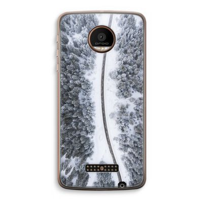 Snøfall: Motorola Moto Z Force Transparant Hoesje